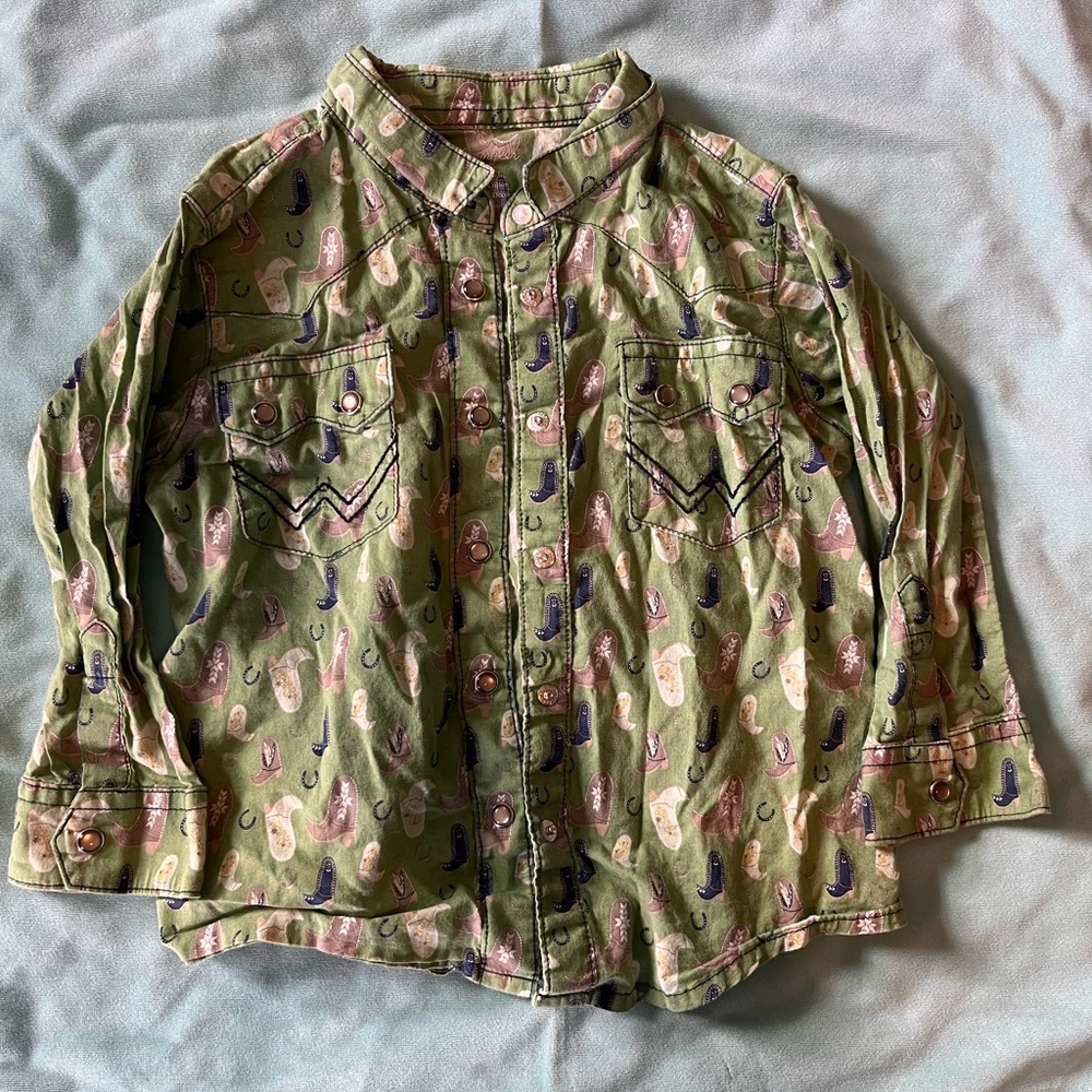 Boys Wrangler Brand Shirt